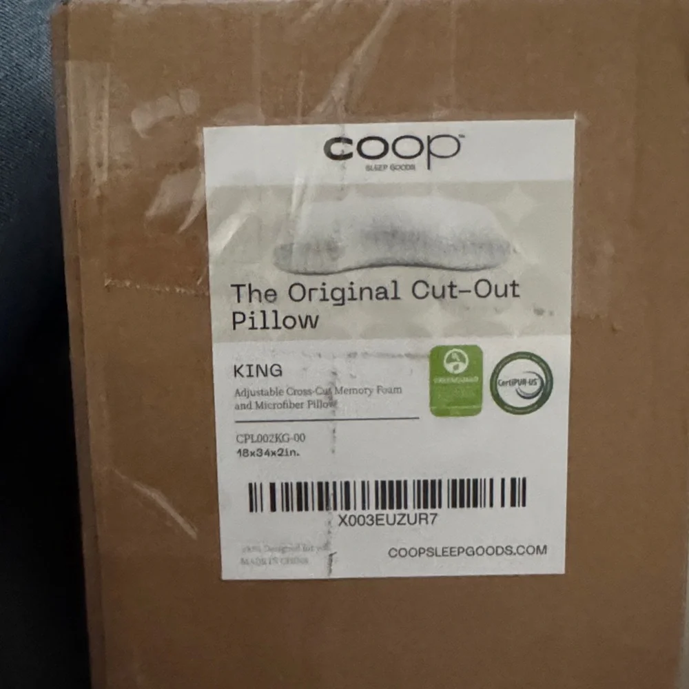 White Extra Oomph Memory Foam Pillow - Picture 11 of 11